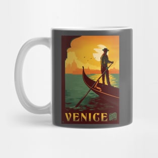 Vintage Travel Poster - Venice, Italy Mug